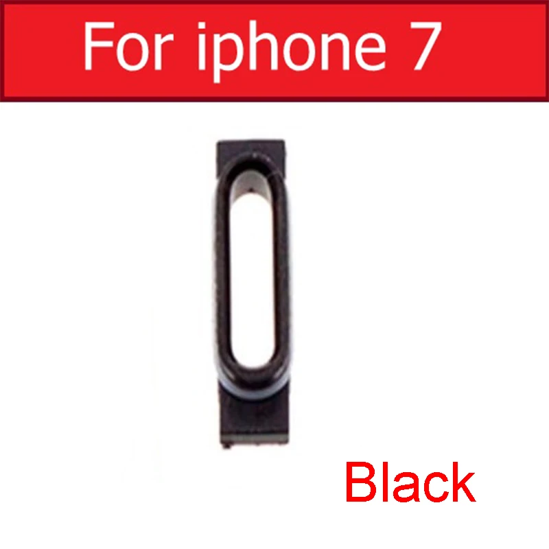 7 Black Зарядное устройство USB разъем порт металлическая подставка удерживающее кольцо для iPhone X 7 8 Plus зарядный разъем док-станция браслет металлическое кольцо запчасти - Цвет: 7 Black