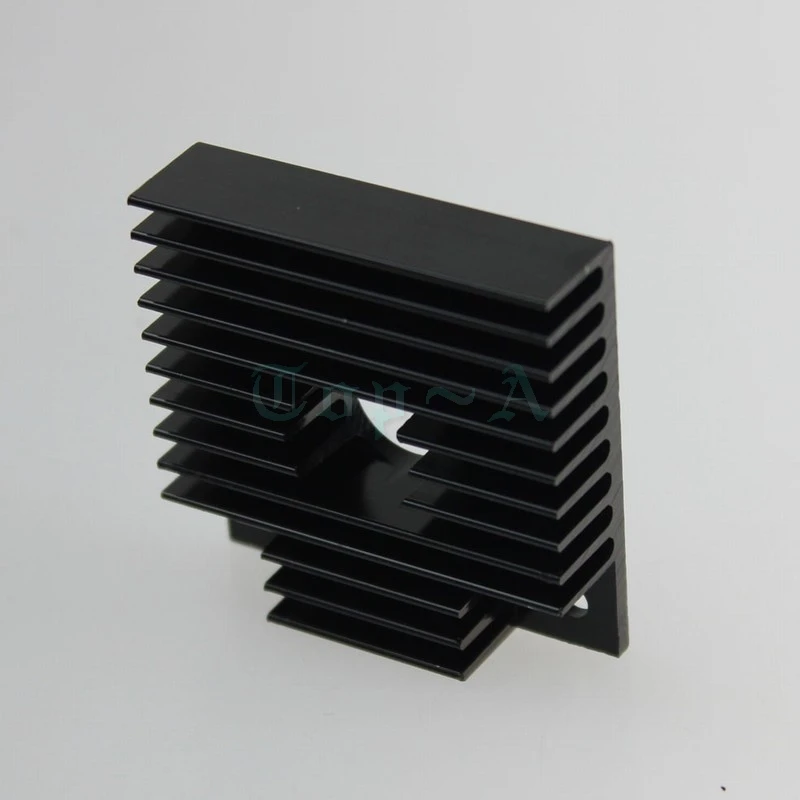Gdstime 5 шт. 40x40x11 мм алюминиевый теплоотвод охлаждающий вентилятор для 3d лазерного