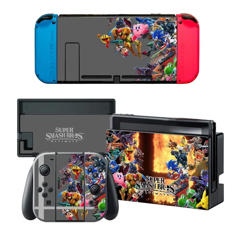01 Стикеры в виде лягушек для пульта и контроллера для Super Smash Bro s 5 стильные Стикеры - Цвет: 01
