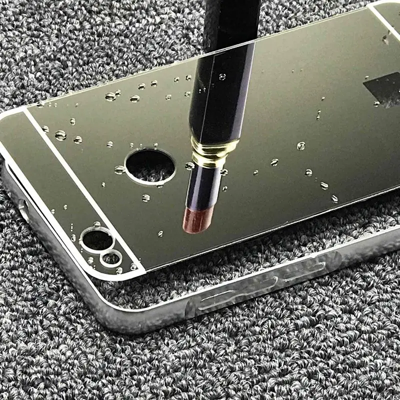 Роскошный зеркальный чехол s для samsung Galaxy A5() 5," металлическая алюминиевая рамка+ акриловая задняя крышка для samsung A510 A5100 чехол