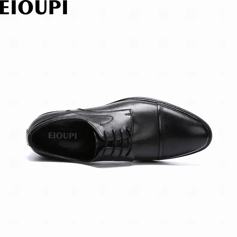 EIOUPI новый дизайн британский стиль натуральная кожа с полной лицевой