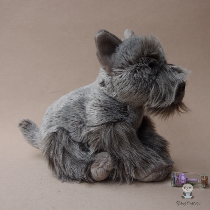Spuer kawaii Schnauzer Dll плюшевые игрушки животных для детей имитация собак автомобиль