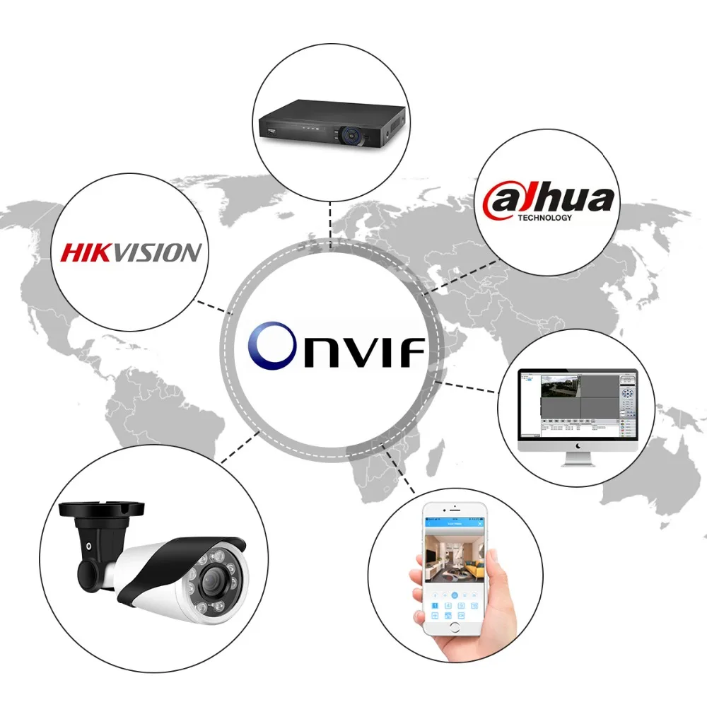 ANBIUX Super HD 5MP 4X ручной зум/Фокус объектив ip-камера наружная Водонепроницаемая CCTV домашняя камера безопасности Обнаружение движения ONVIF P2P