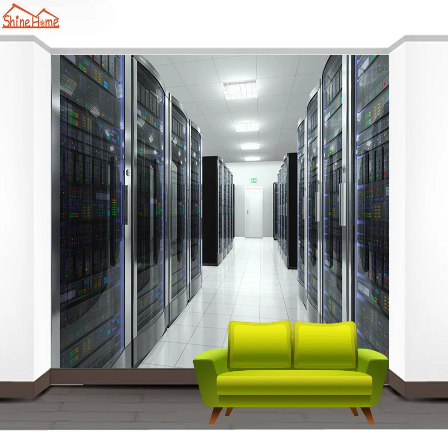 ShineHome High Technology Science Monitor фон для комнаты рулоны 3d обои стен 3 d гостиная/офис