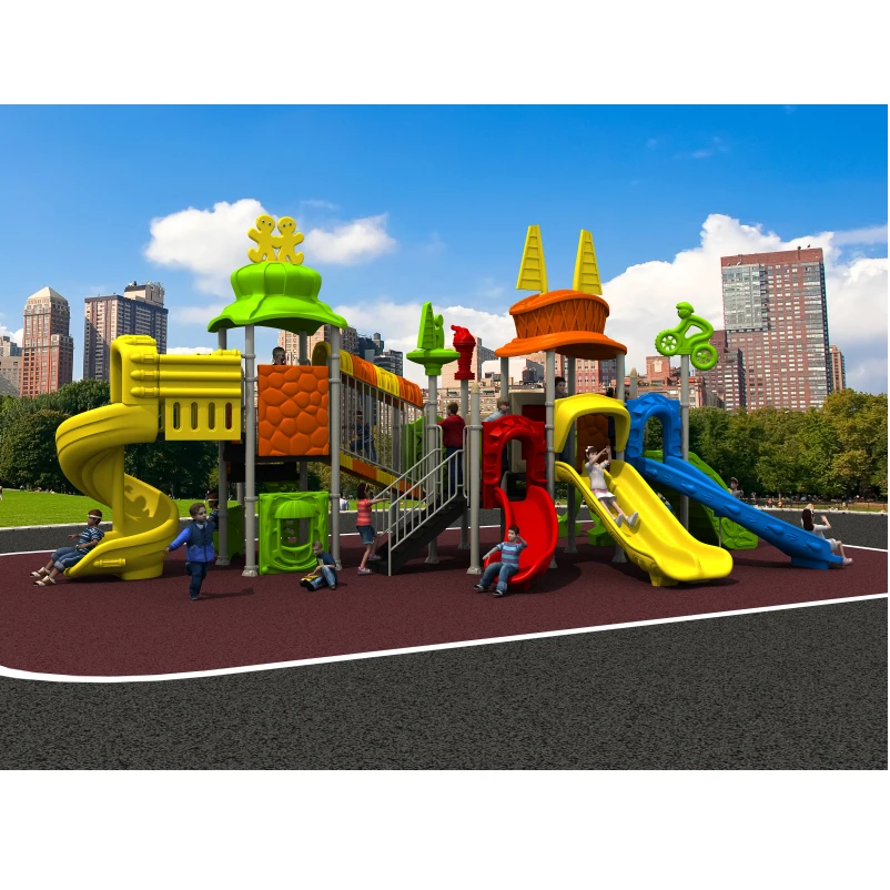 2017 YLW plastic outdoor playground for park OUT1634