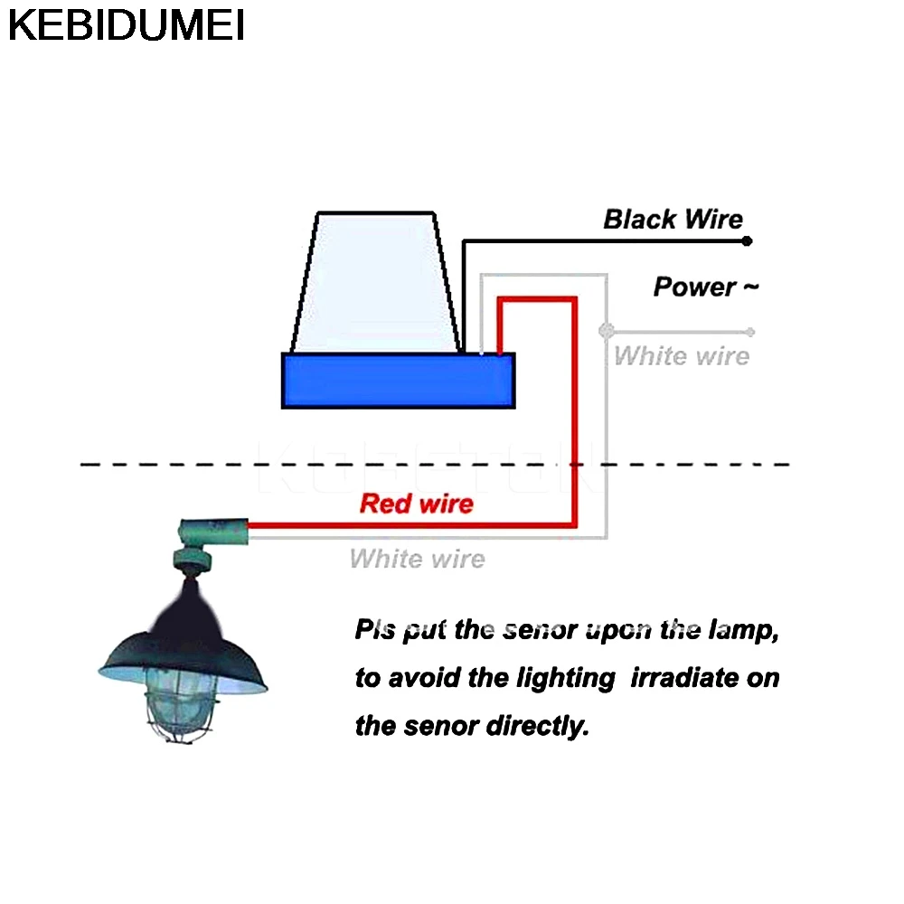 Высокое качество 1 шт. автоматический выключатель уличного света с