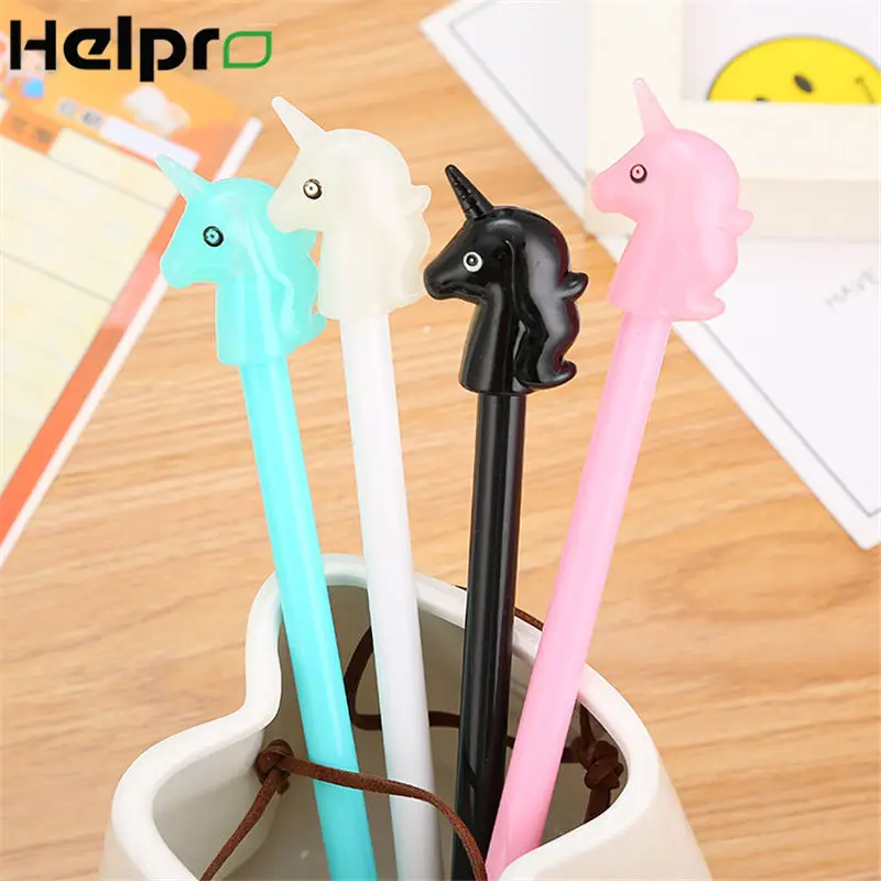 Helpro 4 цвета гелевая ручка для творчества Kawaii милые флеш накопитель в виде