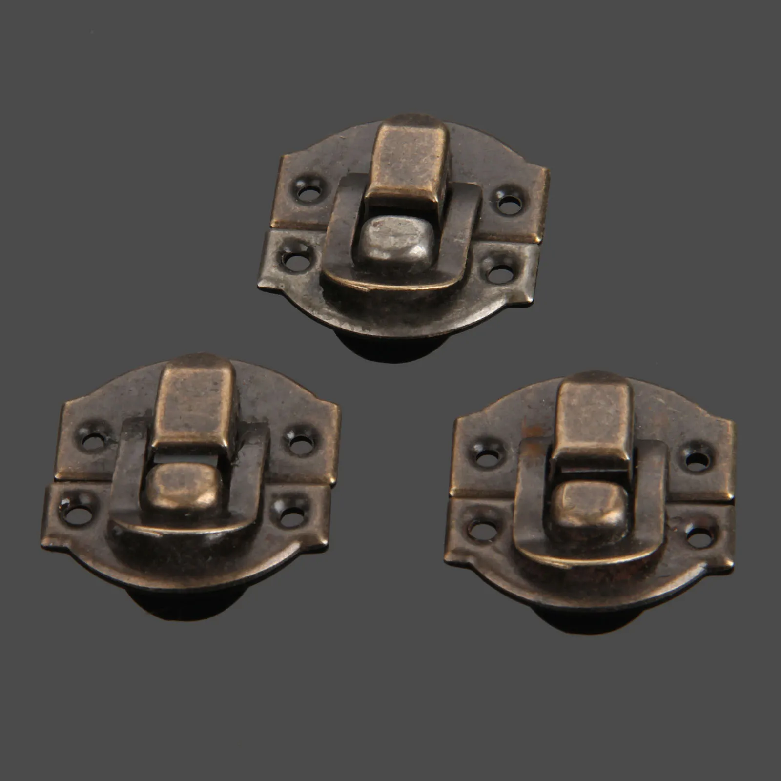 10 шт. антикварных бронзовых морских звезд коробка фиксаторами Железный