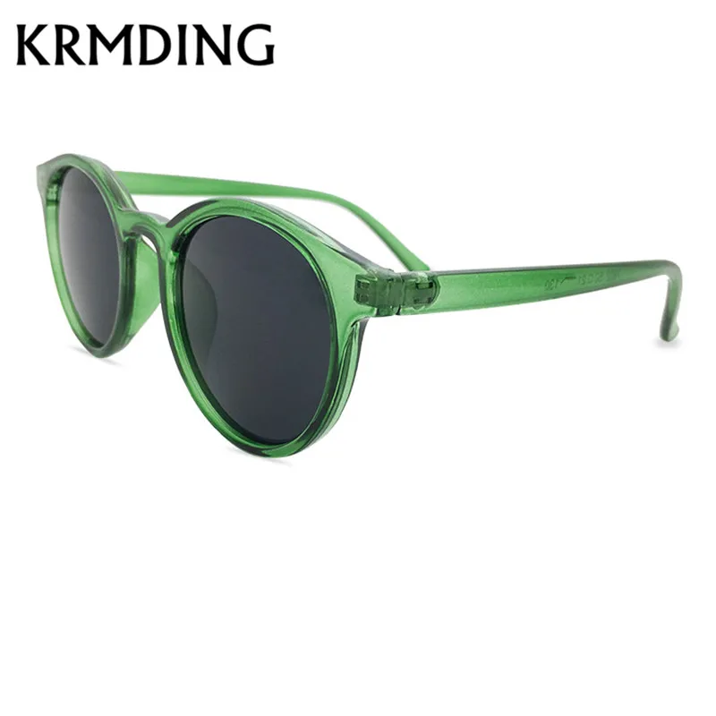 

KRMDING 2019 fashion kids sunglasses round frame boy girl sunglasses child baby glasses UV400 shadow Oculos Gafas De Sol