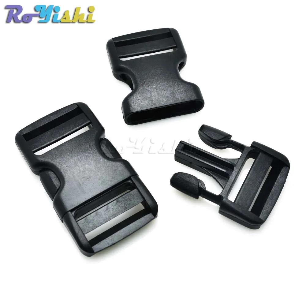 

1-1/4"(30mm) Longer Side Release Buckle Plastic for Travel Hiking Camping Bags