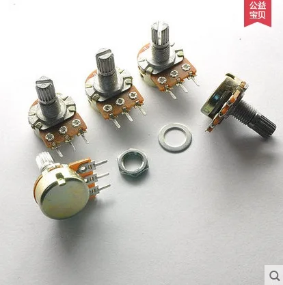 Оригинальный бренд WL 3 года гарантии линейный потенциометр Pot одноканальный усилитель Pots 1K 2K 5K 10K 20K 50K 100K 250K 500K