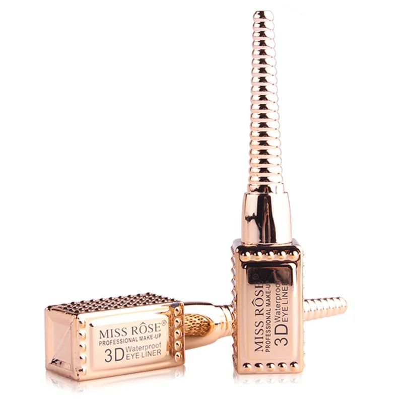 MISS ROSE брендовая жидкая подводка для глаз черная стойкая Водостойкая Подводка