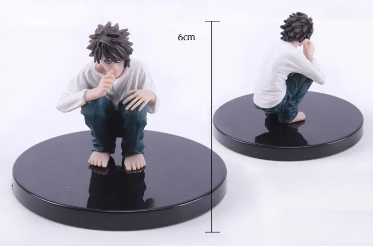 Экшн фигурки из аниме Death Note L Killer Ryuuku Rem Misa Amane игрушки 6 шт./компл.|Игровые и