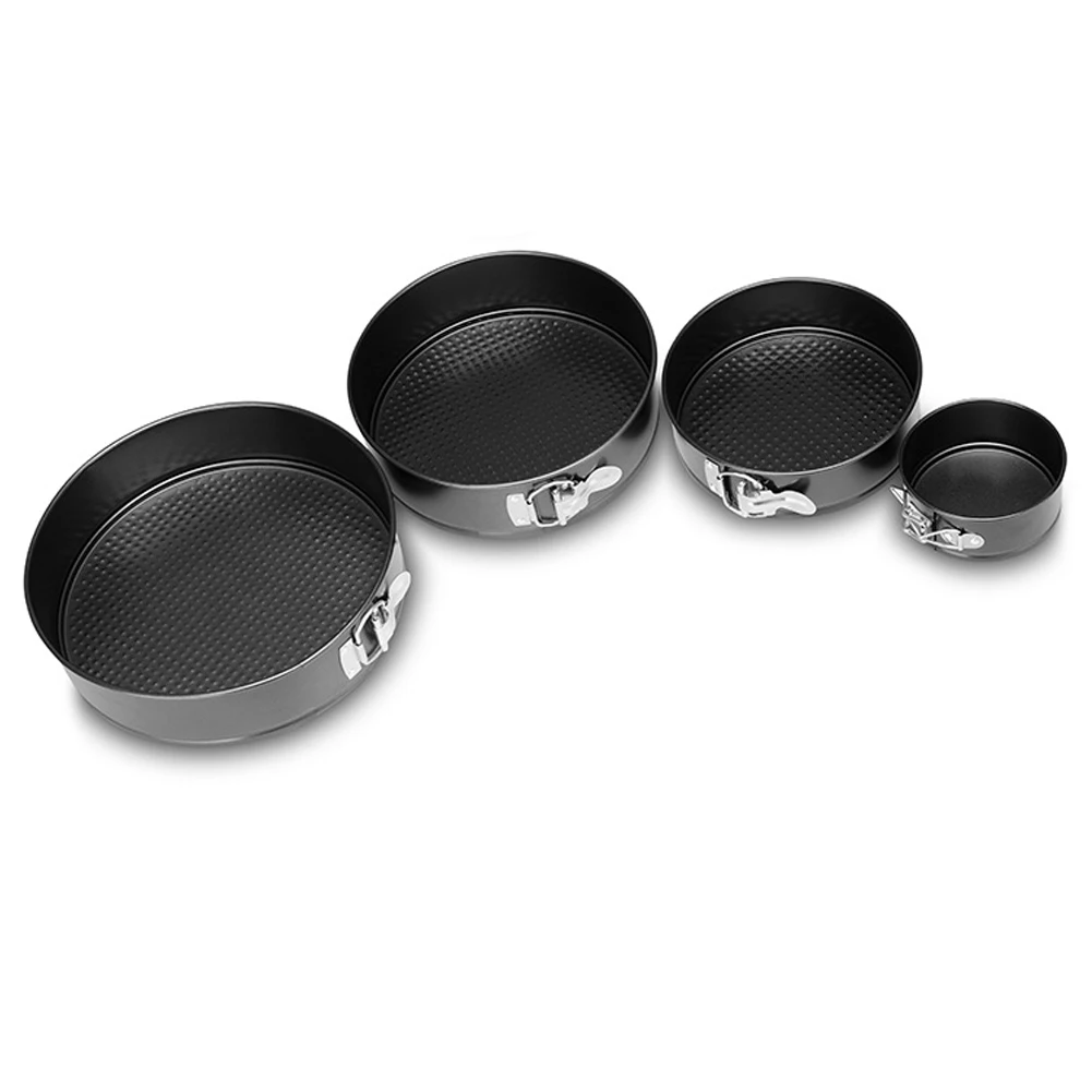 4 стиля круглый набор олова для торта антипригарная пружинная форма свободная