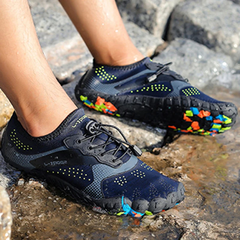 Мужские походные кроссовки Нескользящие для скалолазания походов и амфибий