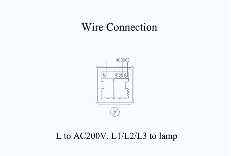 Настенный светильник Zigbee Terncy с одной линией L, переключатель включения/выключения, 1~ 3 банды, TERNCY-WS01, поддержка Apple HomeKit(необходимо работать с шлюзом