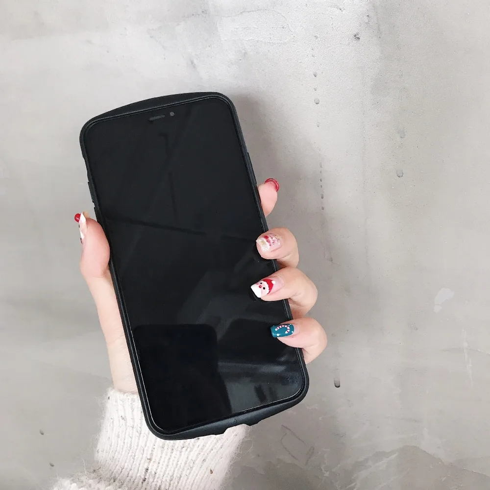 MOUGOL Arc забавный большой белый теплый медведь телефон чехол для iPhone 6 S 7 8 Plus милая