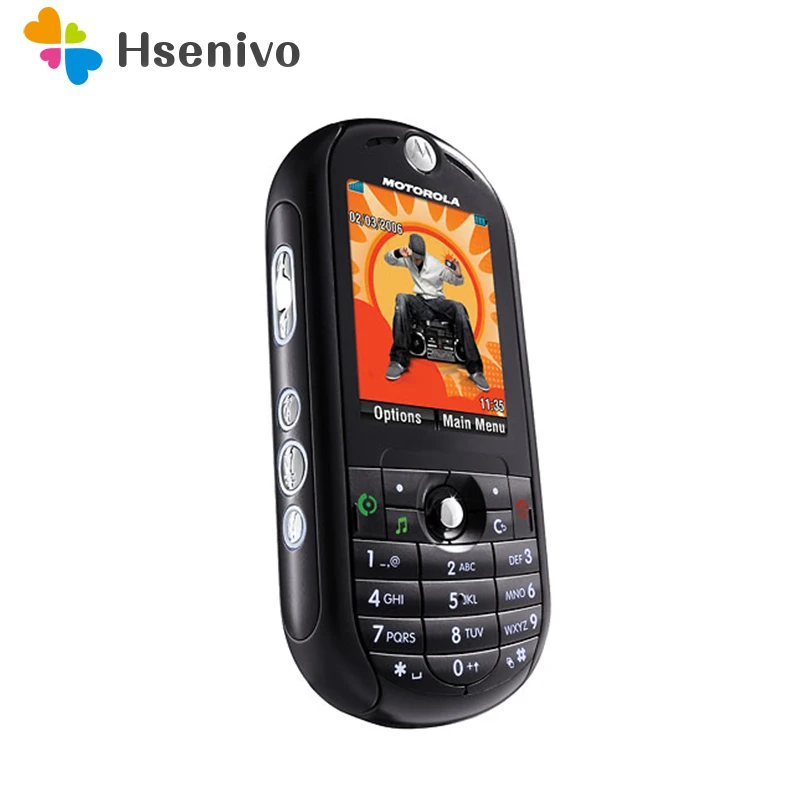 Motorola E2 отремонтированы оригинальный ROKR 2G мобильный телефон 2 0 дюймов Bluetooth MP3 FM