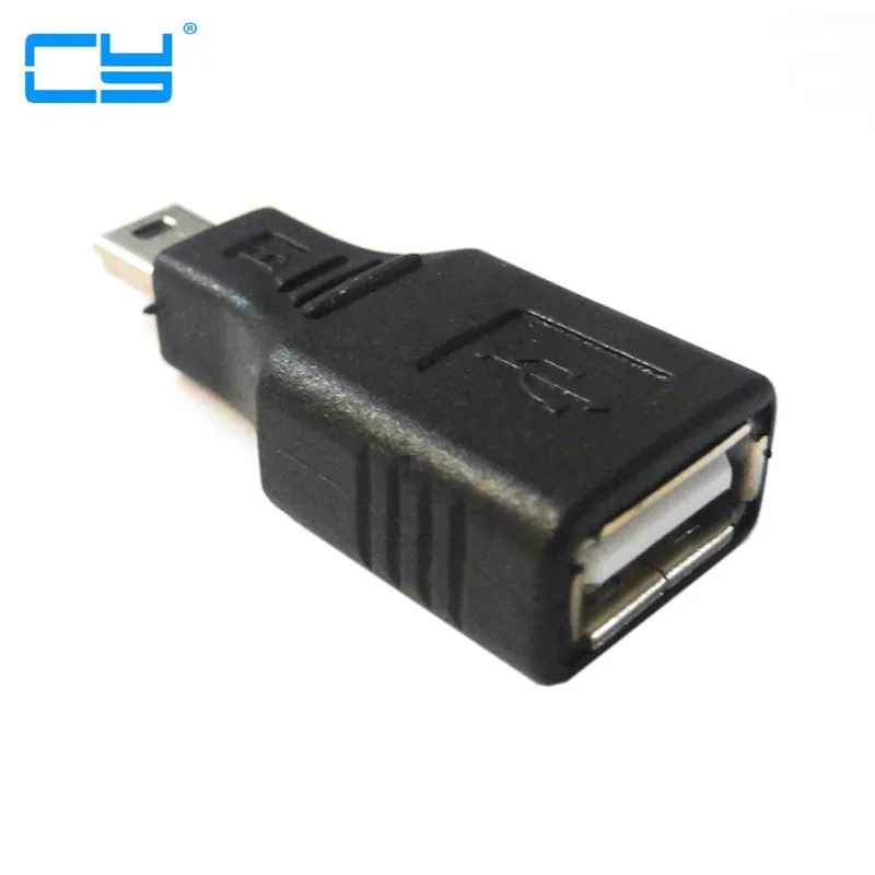 

Переходник с Mini USB 5pin «папа» на USB 2,0 «мама»