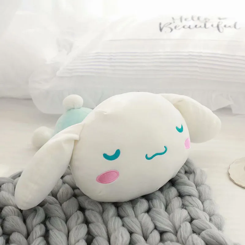 40 см лежащий поза музыкальная игрушка kawaii плюшевая Аниме Фигурка собака мягкая
