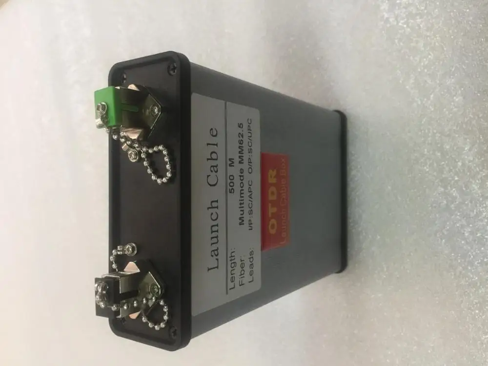 Мини оптоволоконный OTDR launch Cable Box OTDR Dead Zone Eliminator Multimode 62,5/125 мкм 500 м