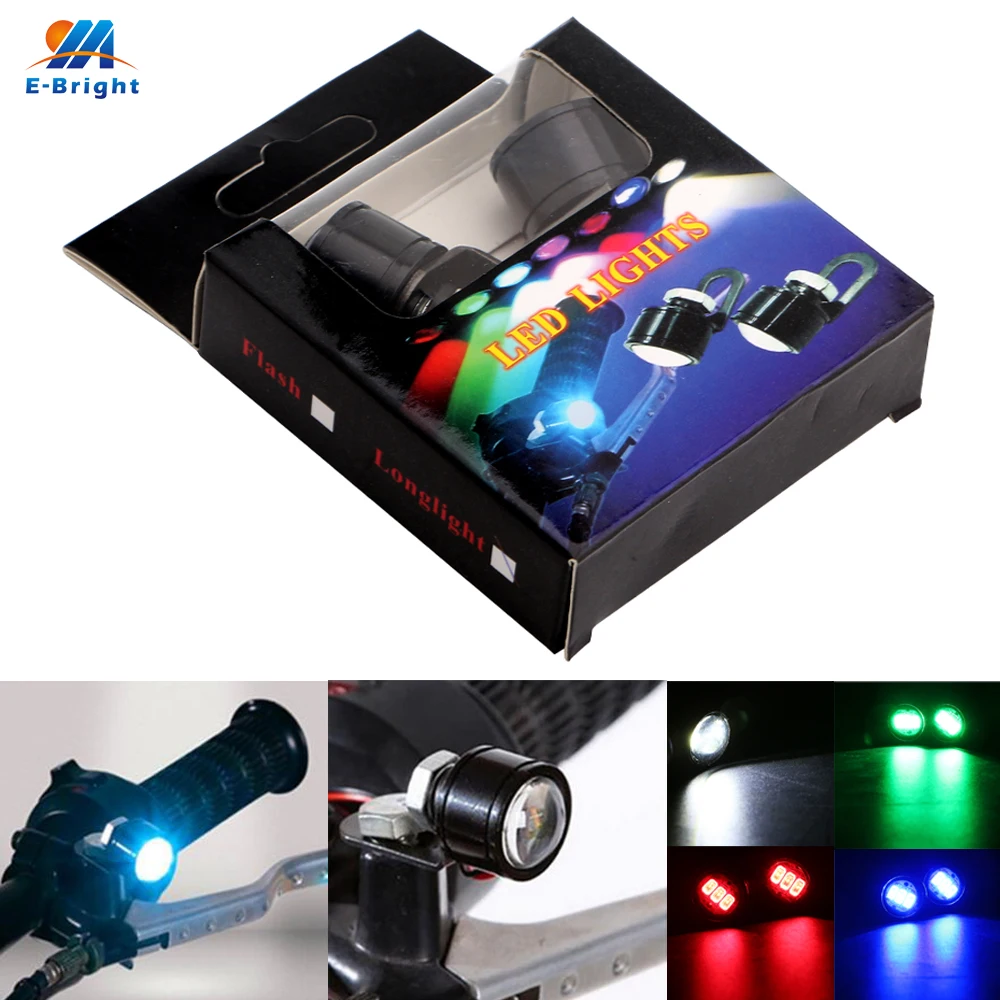 YM E Bright 2 шт. (1 комплект) 5630 3 SMD дневные ходовые огни фары 12 В для мотоцикла скутера