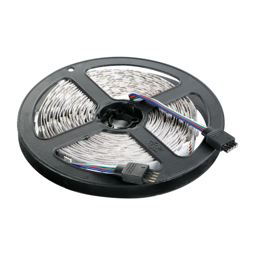 5 м 5050 SMD RGB 150 светодиодные ленты свет 12 В гибкие светодиодные ленточное освещение с 44Key дистанционное управление Лер и RGB контроллер коробка не водонепрони