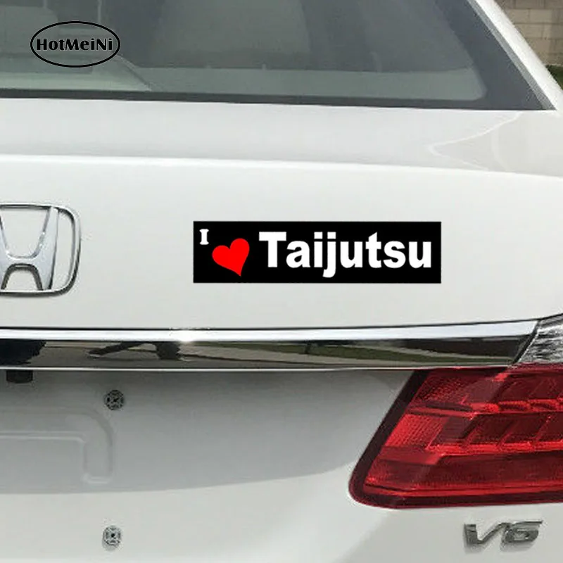 HotMeiNi автомобильный Стайлинг стикер для автомобиля I Love Taijutsu виниловая наклейка