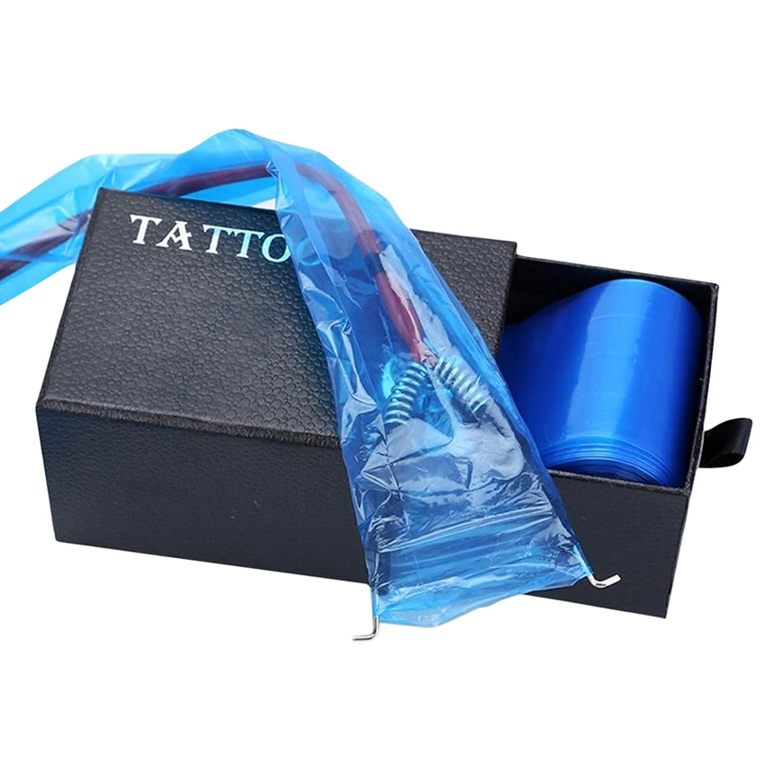 100 шт. одноразовые пакеты для тату машинки|Аксессуары татуажа| |