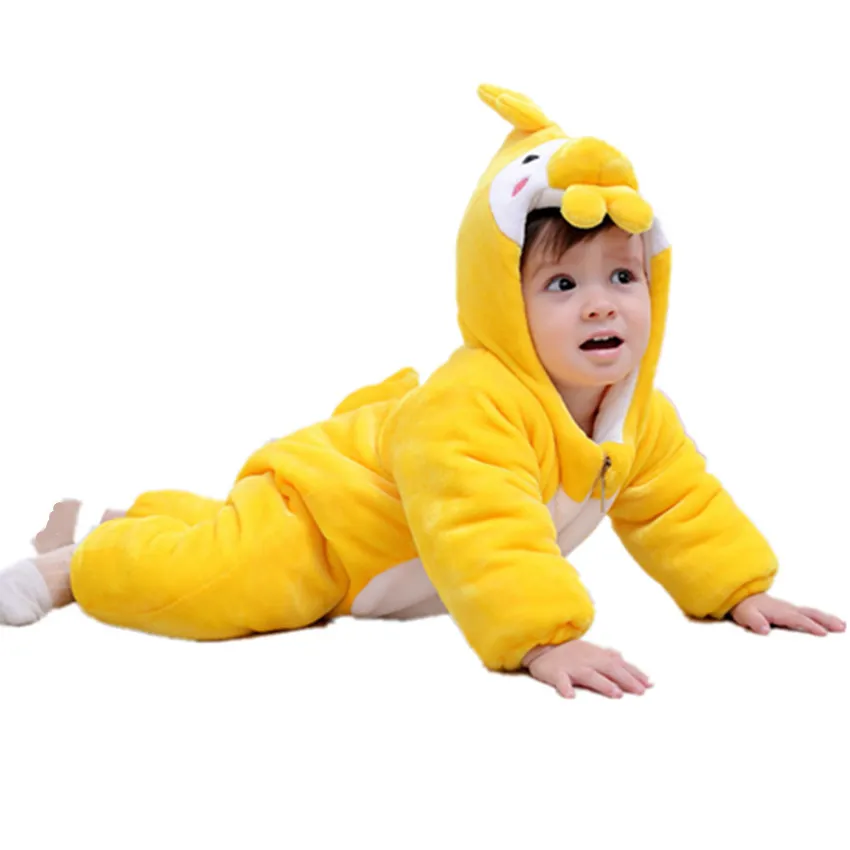 J00484 LittleChick/стильные детские комбинезоны зимние утепленные для младенцев Милая