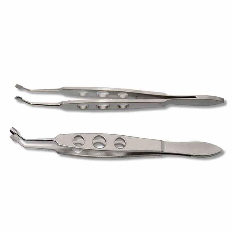 

Beauty health Eyelid Ophthalmic Instruments Two Types Head 10.5CM Double Eyelid Fat Tarsal Gland Physiotherapy Massage Tweezers