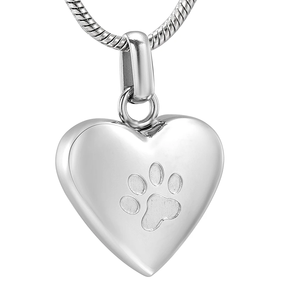 LKJ8455 Blank/ Engravable Memory Urn Heart Cremation Locket Funeral Ashes Holder Keepsake Stainless Steel Jewelry Pendant | Украшения и