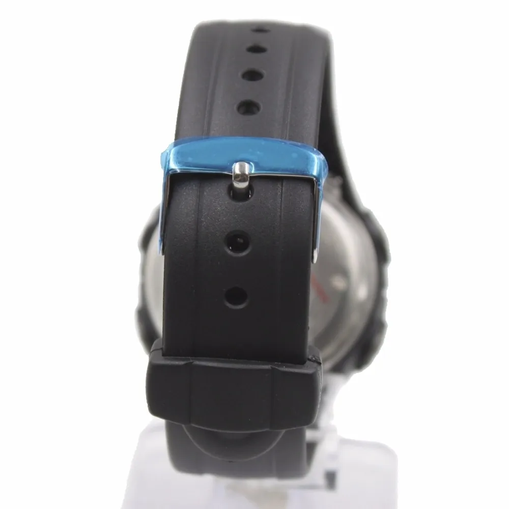 Черные часы Алексис марки DW423D с подсветкой даты и водонепроницаемым корпусом для