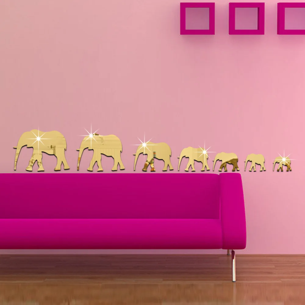 Настенные водонепроницаемые маслостойкие наклейки Funlife MS36107 стикеры со стразами