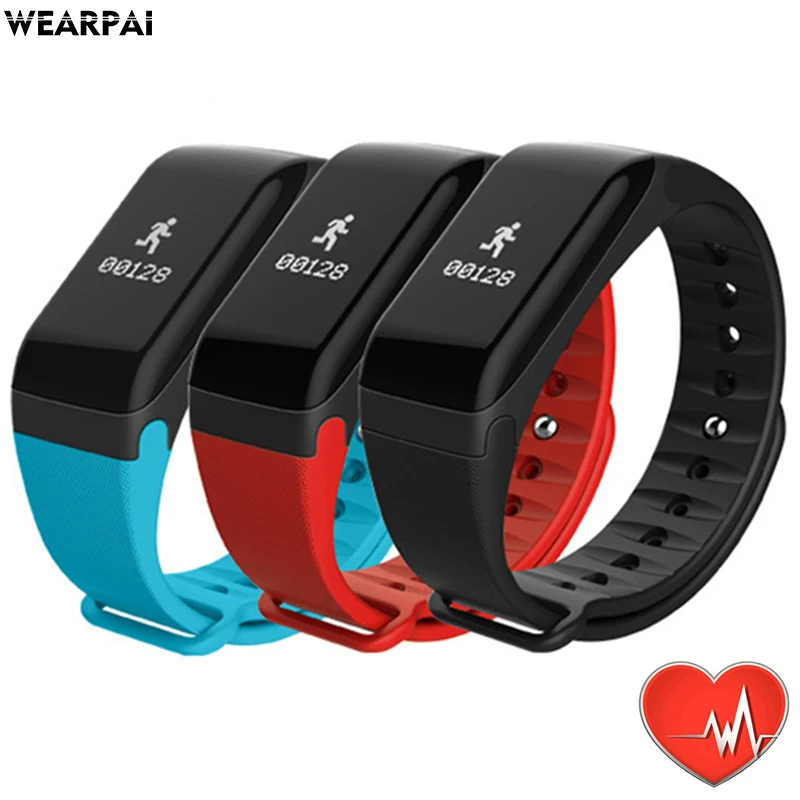 Wearpai F1 в режиме реального времени FitnessTracker часы Водонепроницаемый ip67 монитор