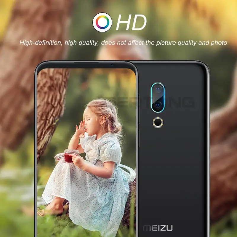 Защитное стекло для камеры 2 шт. закаленное Meizu 7 Plus Note 8 9 Pro X8 M 6t 5 6 задняя пленка |
