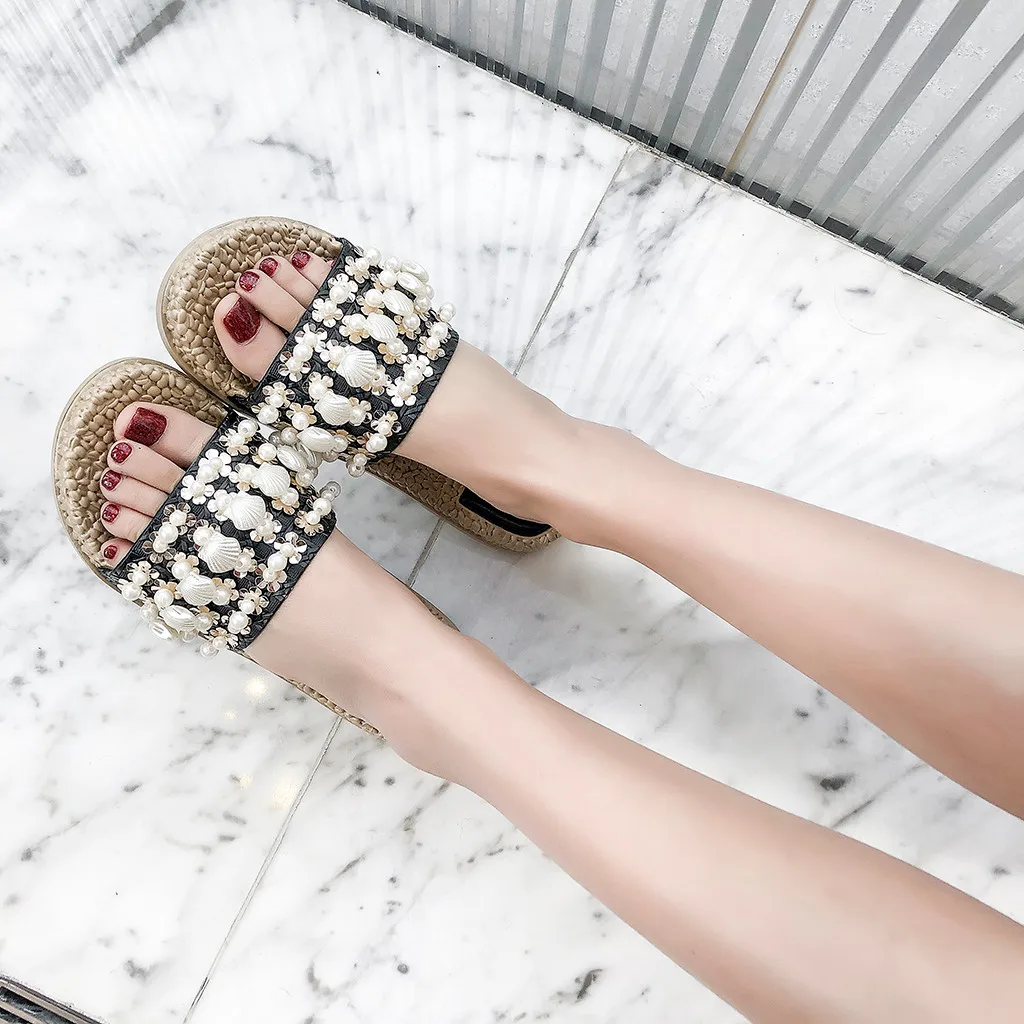 SAGACE/Новинка Модные женские повседневные сандалии высокого качества на плоской