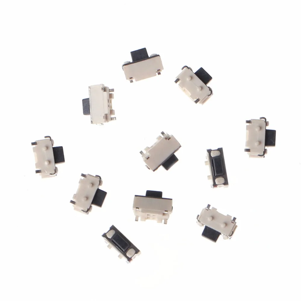 10 шт./1 комплект боковые тактильные кнопочные переключатели Micro SMD SMT Tact 2x4x3 5 мм