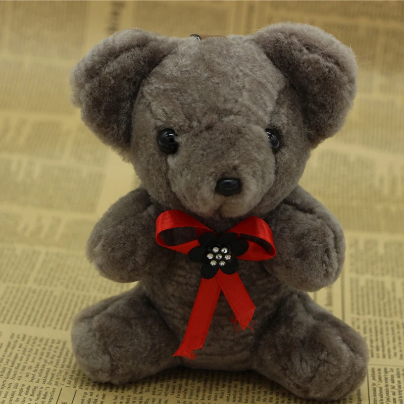 Меховые украшения для спальни кулон ножницы овец красные куклы панды плюшевые