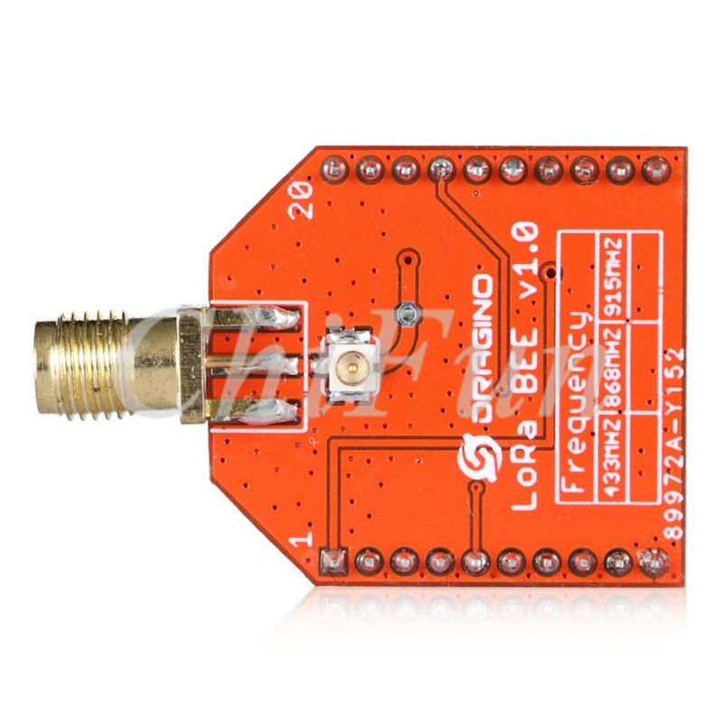 LoRa Bee модуль 100mW 433/868/915Mhz высокая чувствительность sx1278/sx1276 Lora ультра длинный