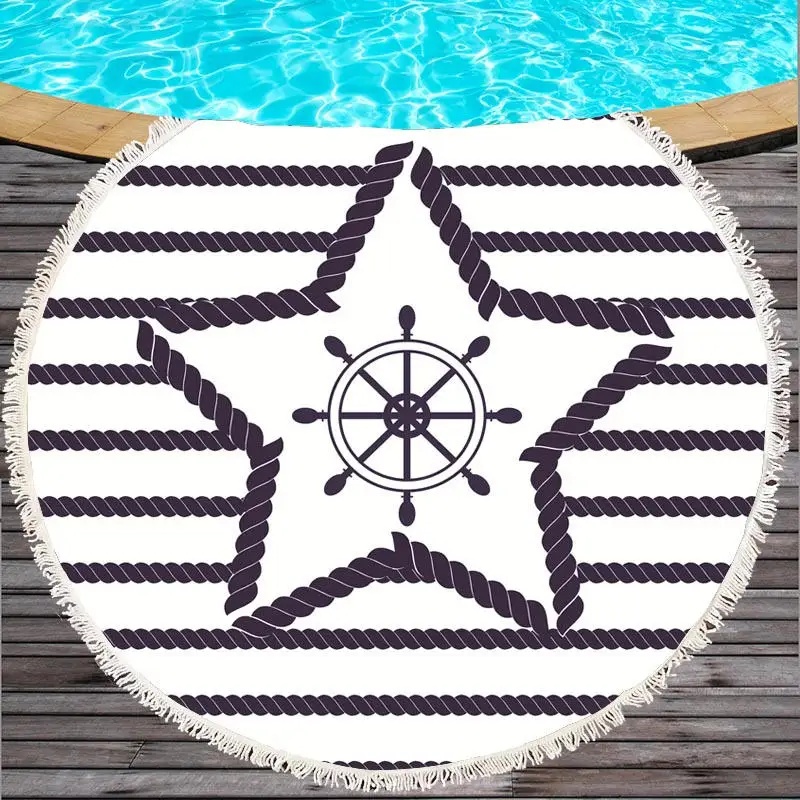Пляжное полотенце Sunbathe новое большое из микрофибры с принтом для йоги кисточкой |