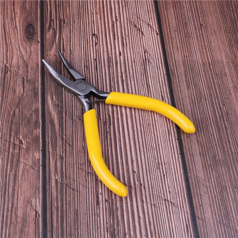 

Pliers Tool Findings Ferronickel Pliers Equipment Long Bent Nose Plier DIY Jewlery Making Accessories
