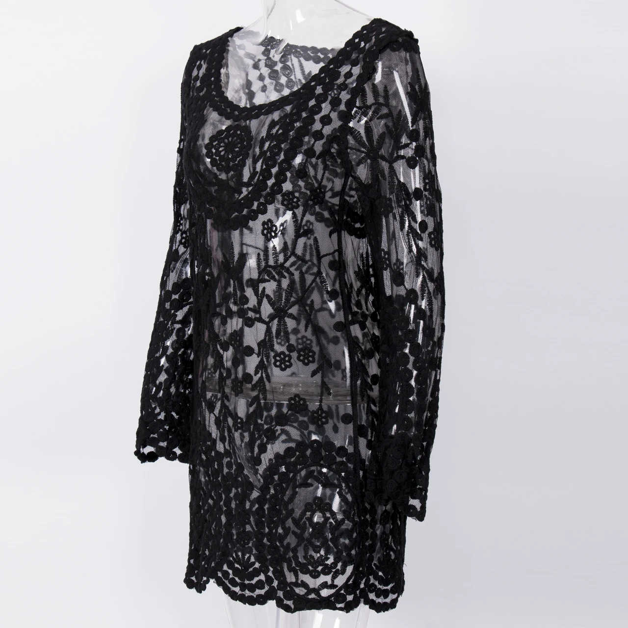 Женская накидка с цветочным рисунком 2019 женское кружевное вязаное бикини