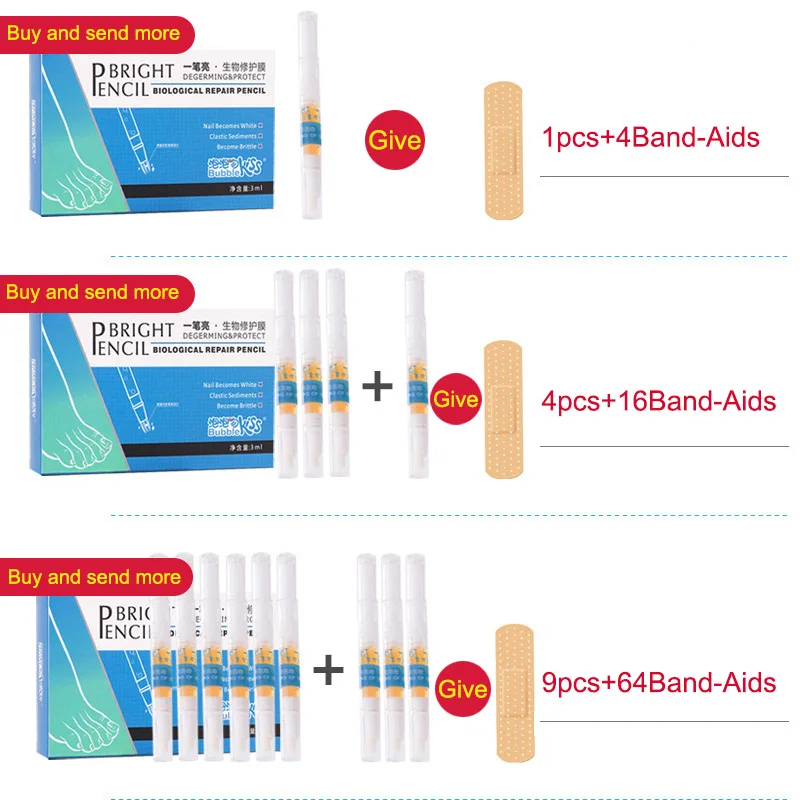 Лидер продаж антигрибковый крем-ручка для ногтей Лечение грибка инфекция яркий
