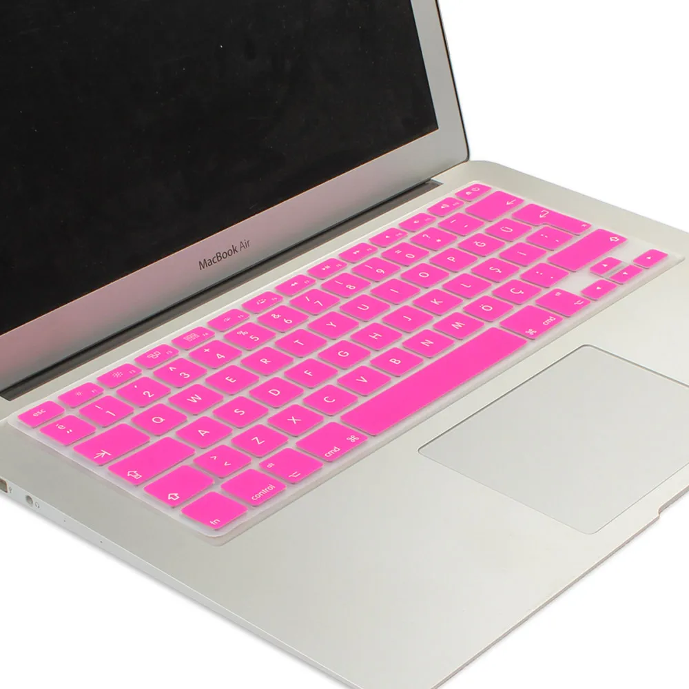 Для Apple Macbook Pro Air 13 15 стандарта ЕС, США, Великобритании турецкий мягкий чехол-клавиатура для Macbook 13,3 15,4 дюймов A1466 A1502 клавиатура протектор