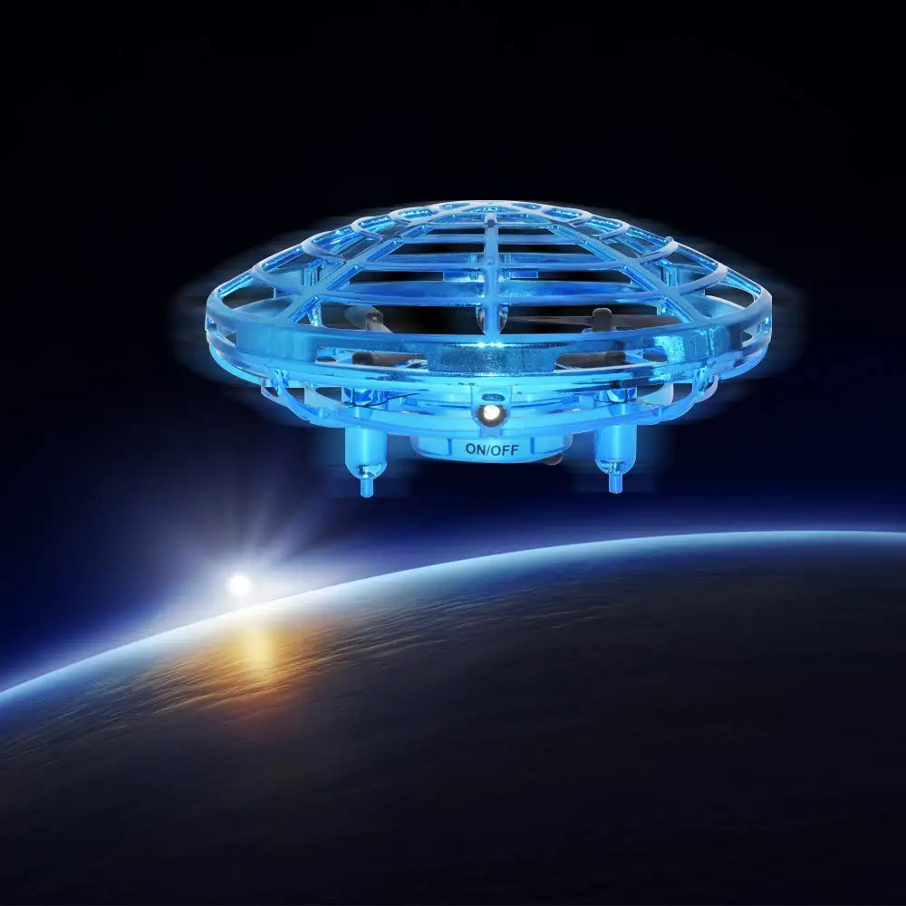 

UFO flying ball toys, anti-gravity manual control hanging helicopter toys, infrared induction interactive UAV indoor aircraft to