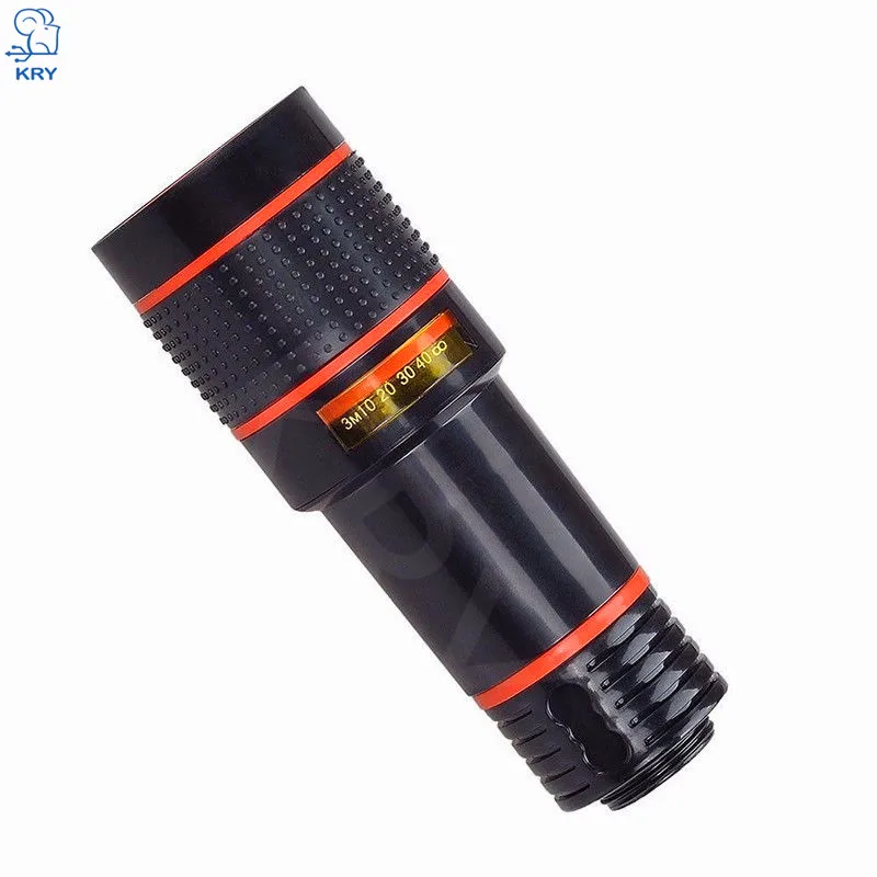 12X Telescope Zoom Mobile Phone Lens for iPhone Samsung Huawei Xiaomi Smartphones universal clip Telefon Camera with tripod |