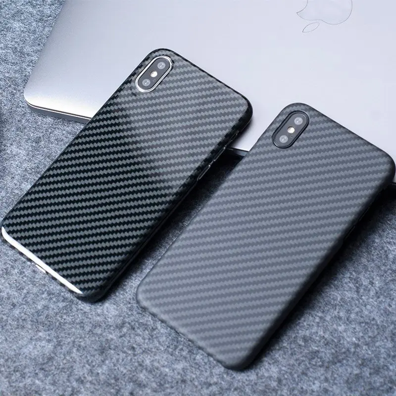 Чехол для iPhone XS Max из настоящего углеродного волокна, роскошный тонкий жесткий защитный чехол для iPhone XR X 8 7 Plus, задняя крышка