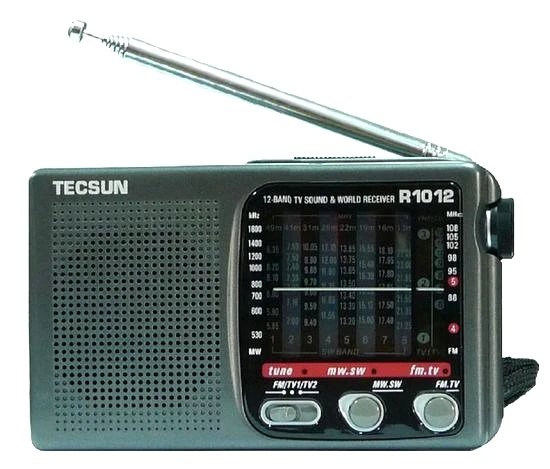 Розничная Оптовая продажа новый полный бренд TECSUN R-1012 высокое качество MW SW FM-TV 12