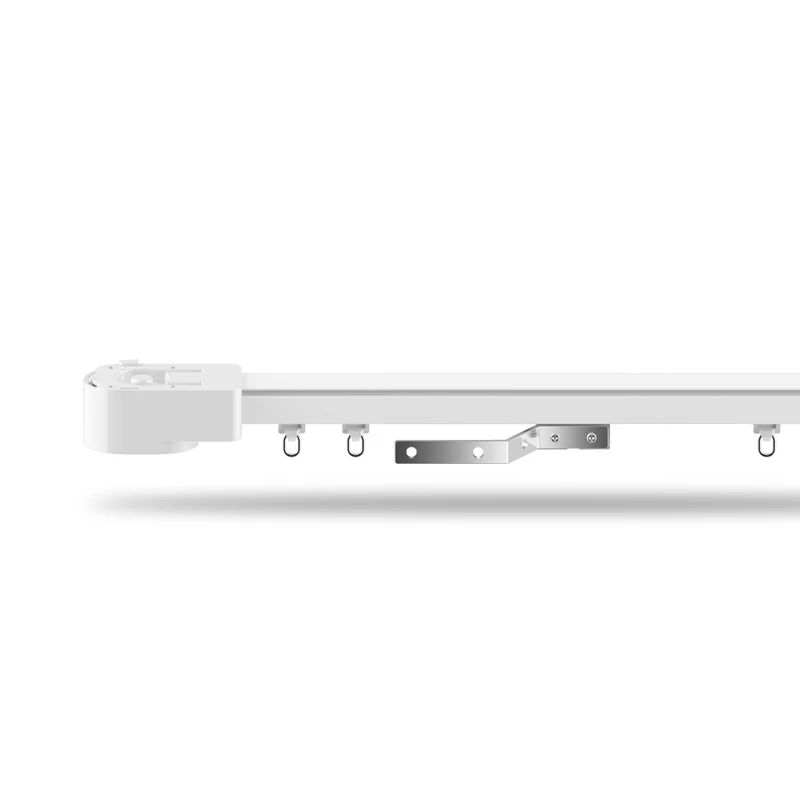 Broadlink Вай-Фай Шторы двигатель см+ 3 М, по желанию клиента Алюминий электрический стеклоподъемник Шторы трек рельсовых направляющих удаленно с помощью IOS Android телефон